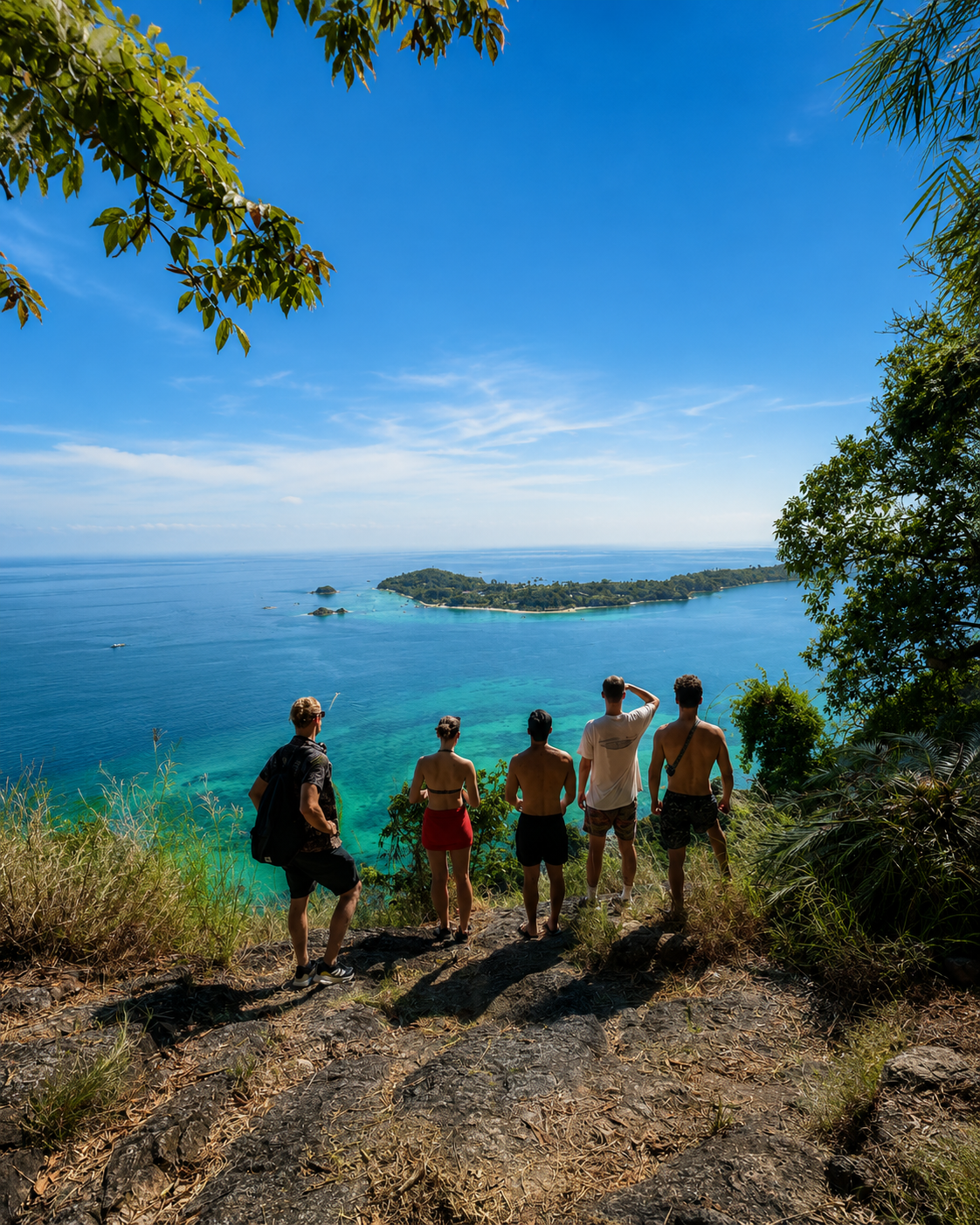 Wanderung zum Aussichtspunkt
